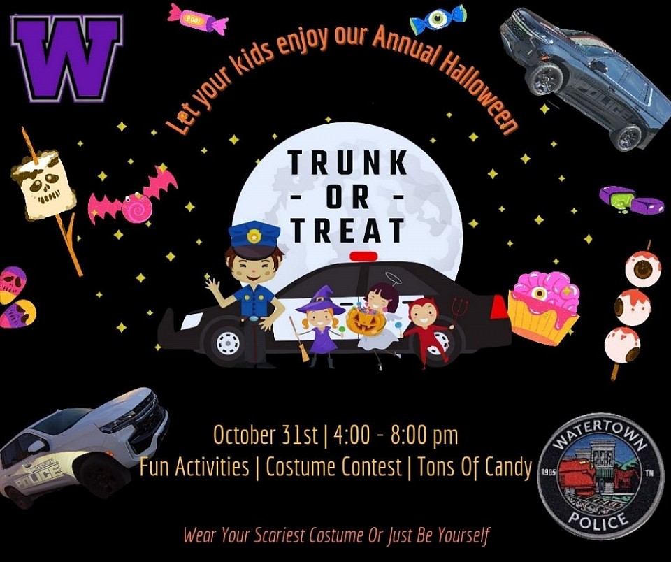Trunk or treat october 31st