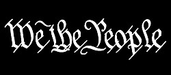 We